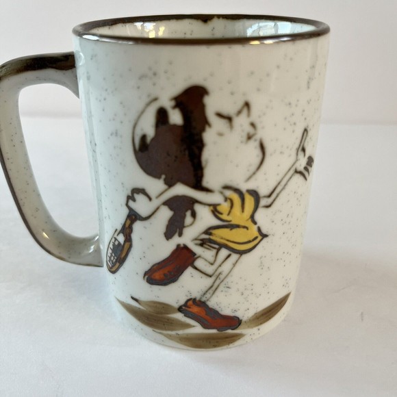 Otagiri Other - Vintage Otagiri Coffee or Tea Mug with Girl Playing Tennis Vintage from 1970s